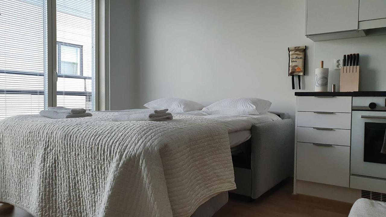 Parvekkeellinen Yksioe Keskustassa Apartment ตูร์กู ภายนอก รูปภาพ